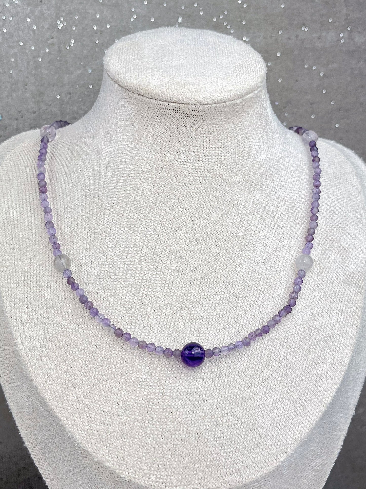 Ametyst Halskjede