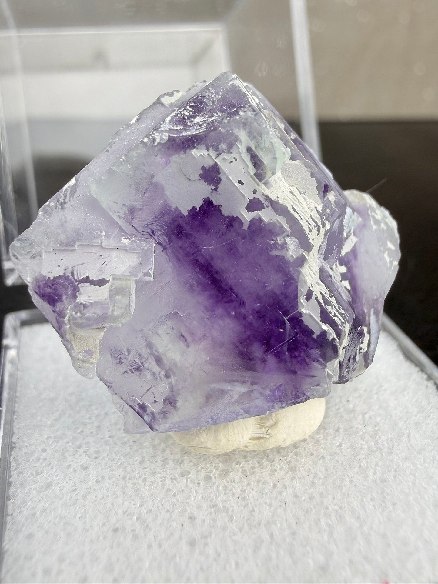 Fluorite with box