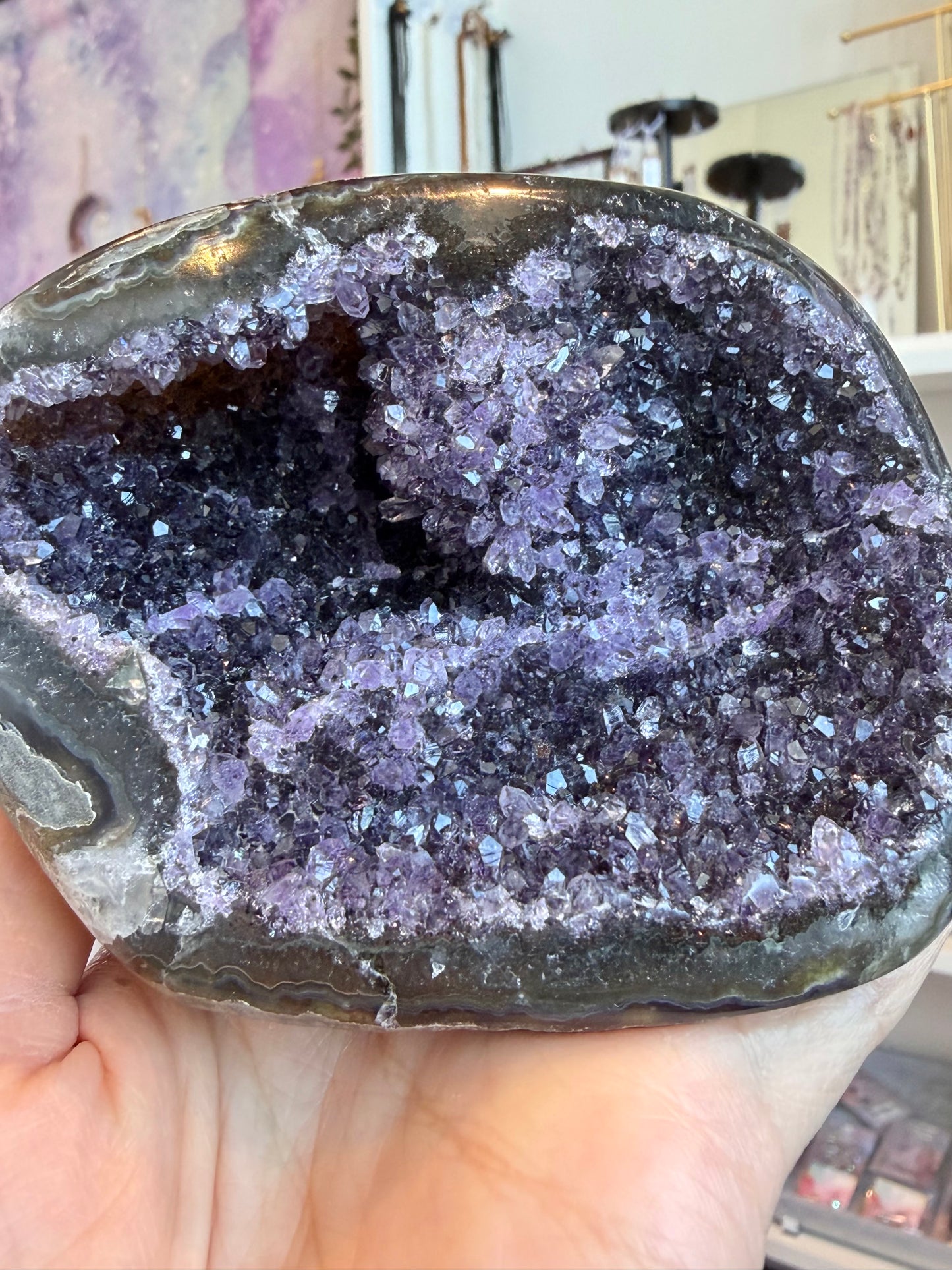 Ametyst geode