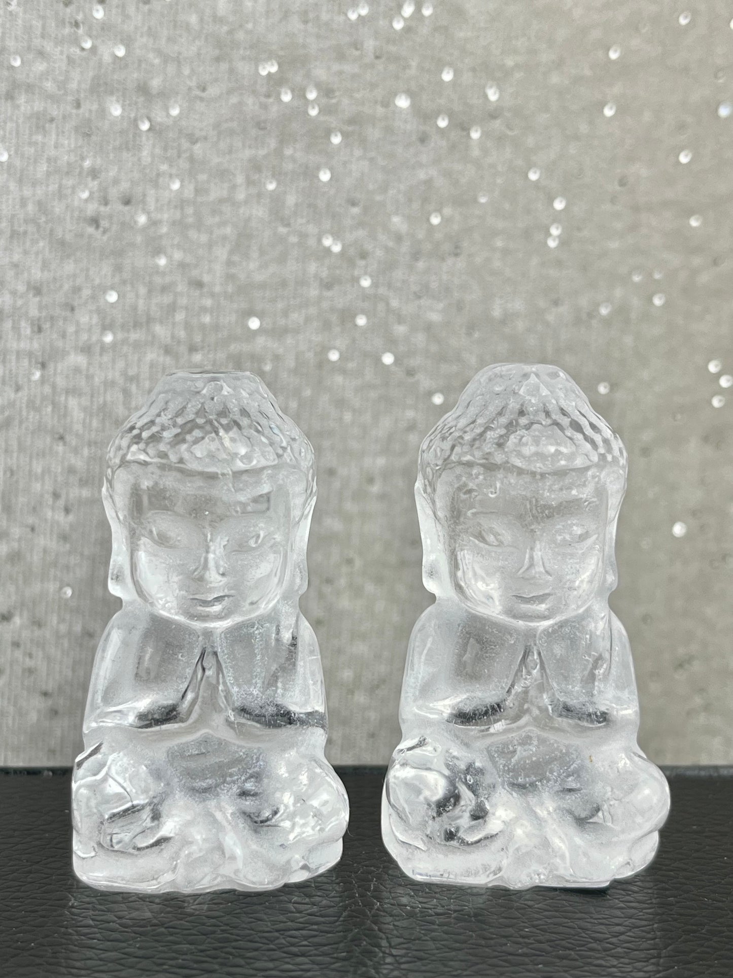 Bergkrystall klarkvarts Buddha