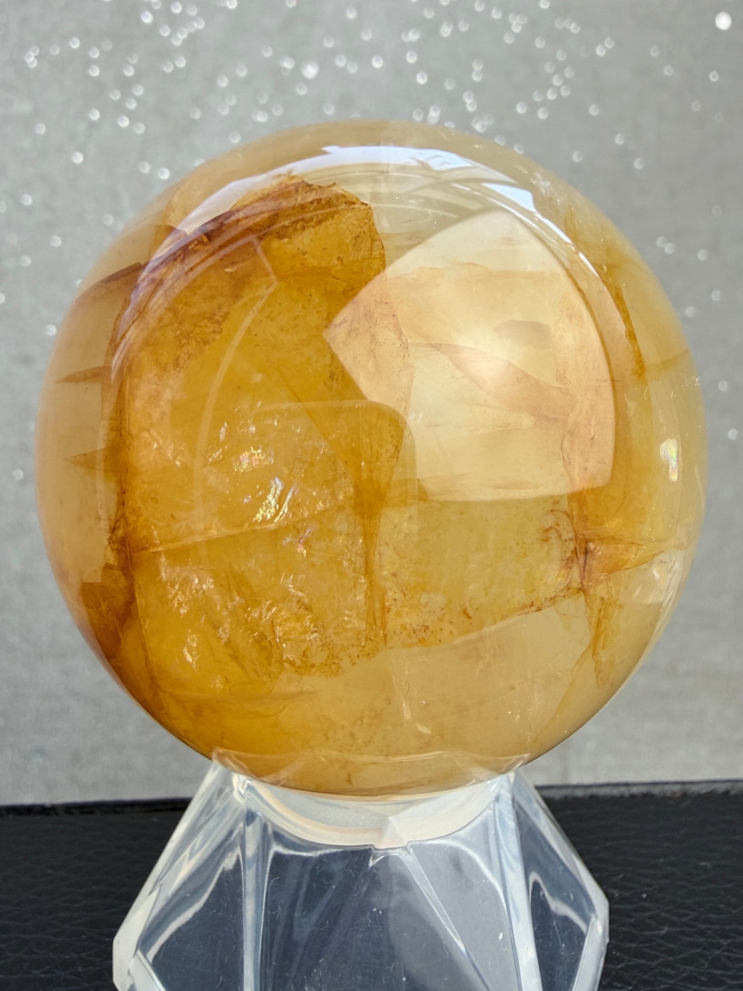 Golden healer kvarts kule