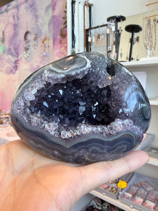 Ametyst geode