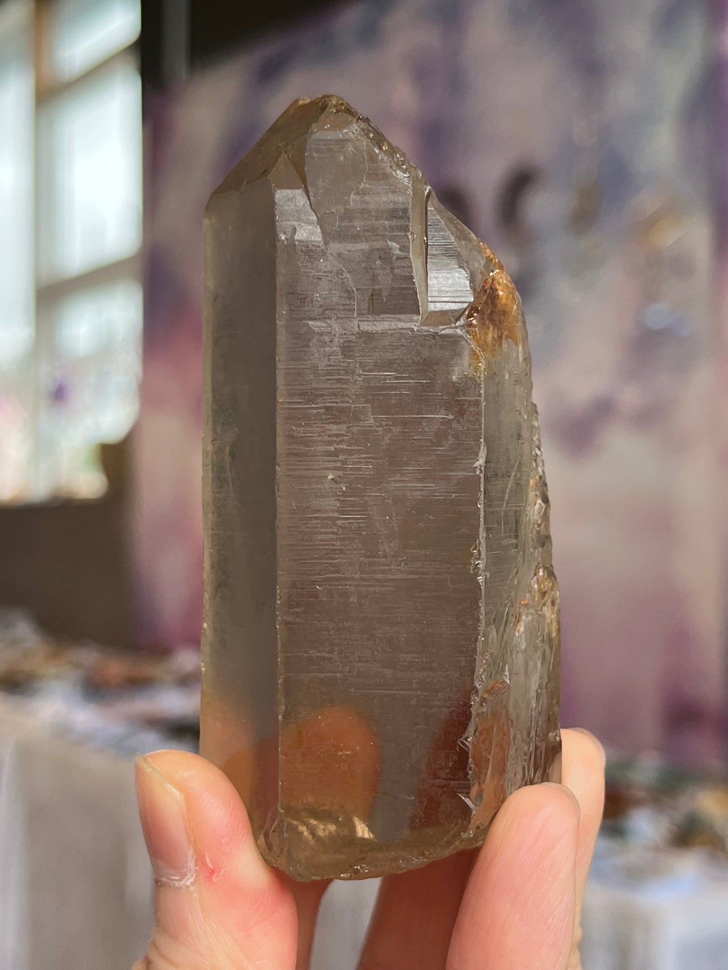 Natural Smoky Quartz Point