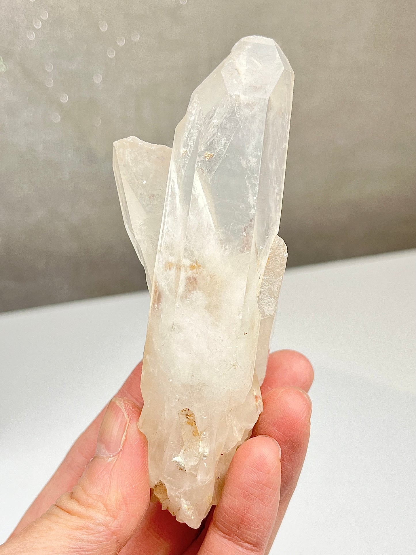 Bergkrystall klynge/gruppe