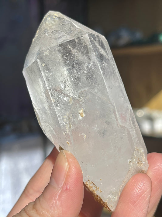 Bergkrystall fra Hashupi Mine (Hashupi-kvarts)