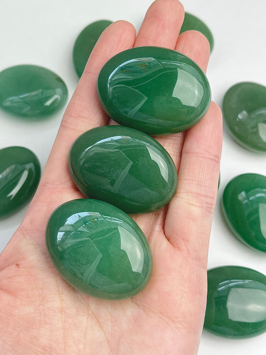 Green Aventurine Thumb Stone/Pocket Stone