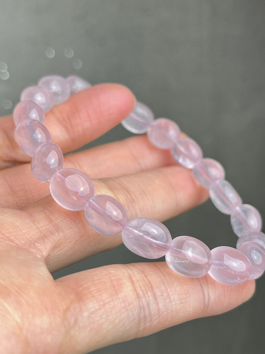 Rosenkvarts armbånd 8mm+
