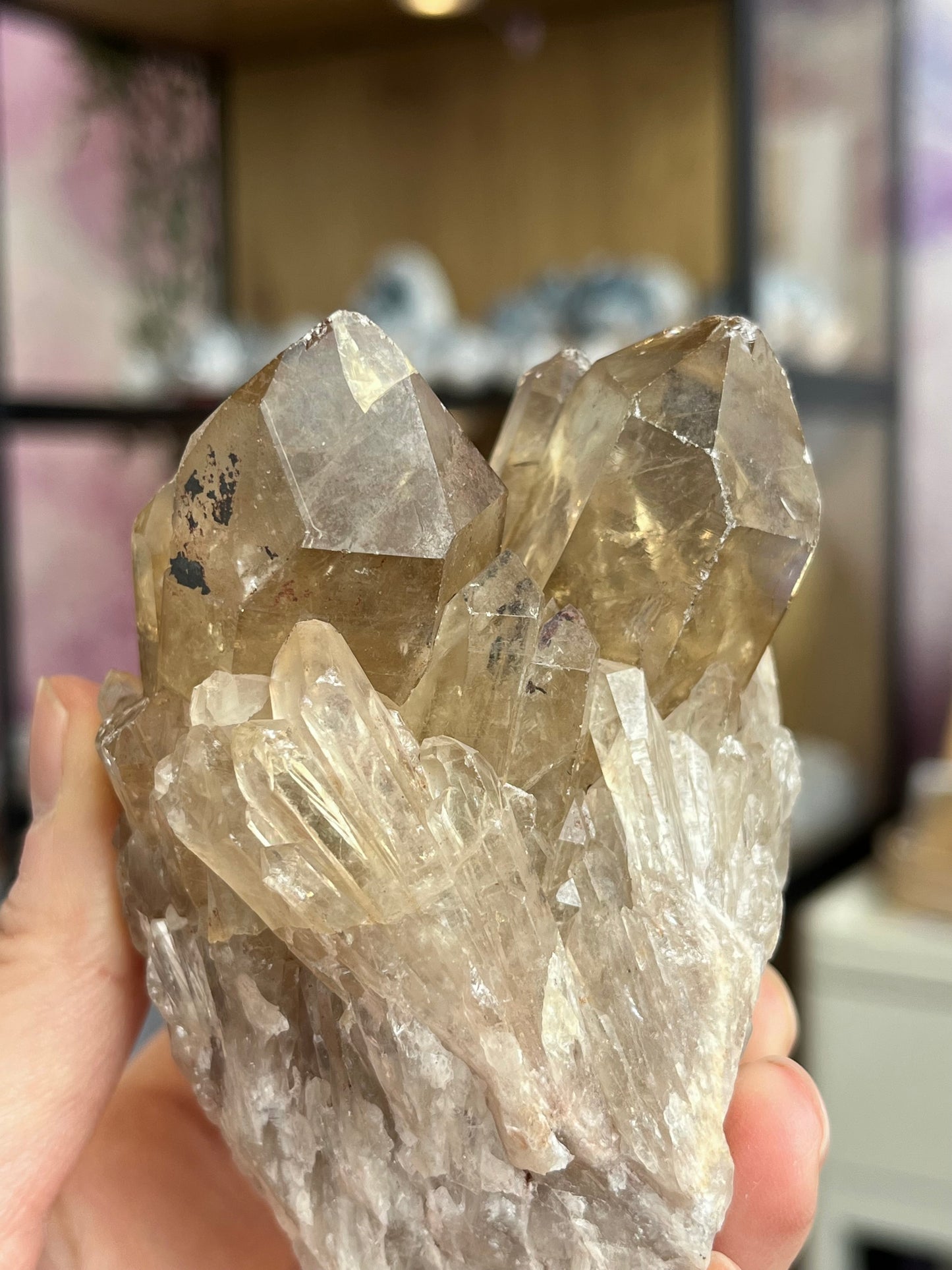 Naturlig citrin fra Kongo (Kundalini citrin)