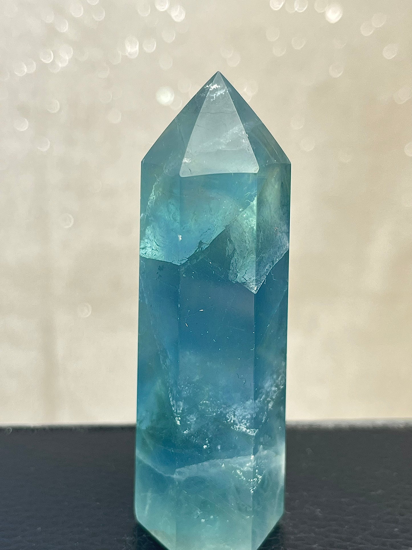 Blågrønn Fluoritt tårn