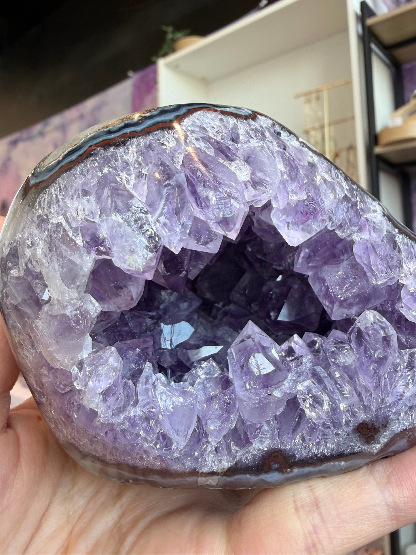 Ametyst geode