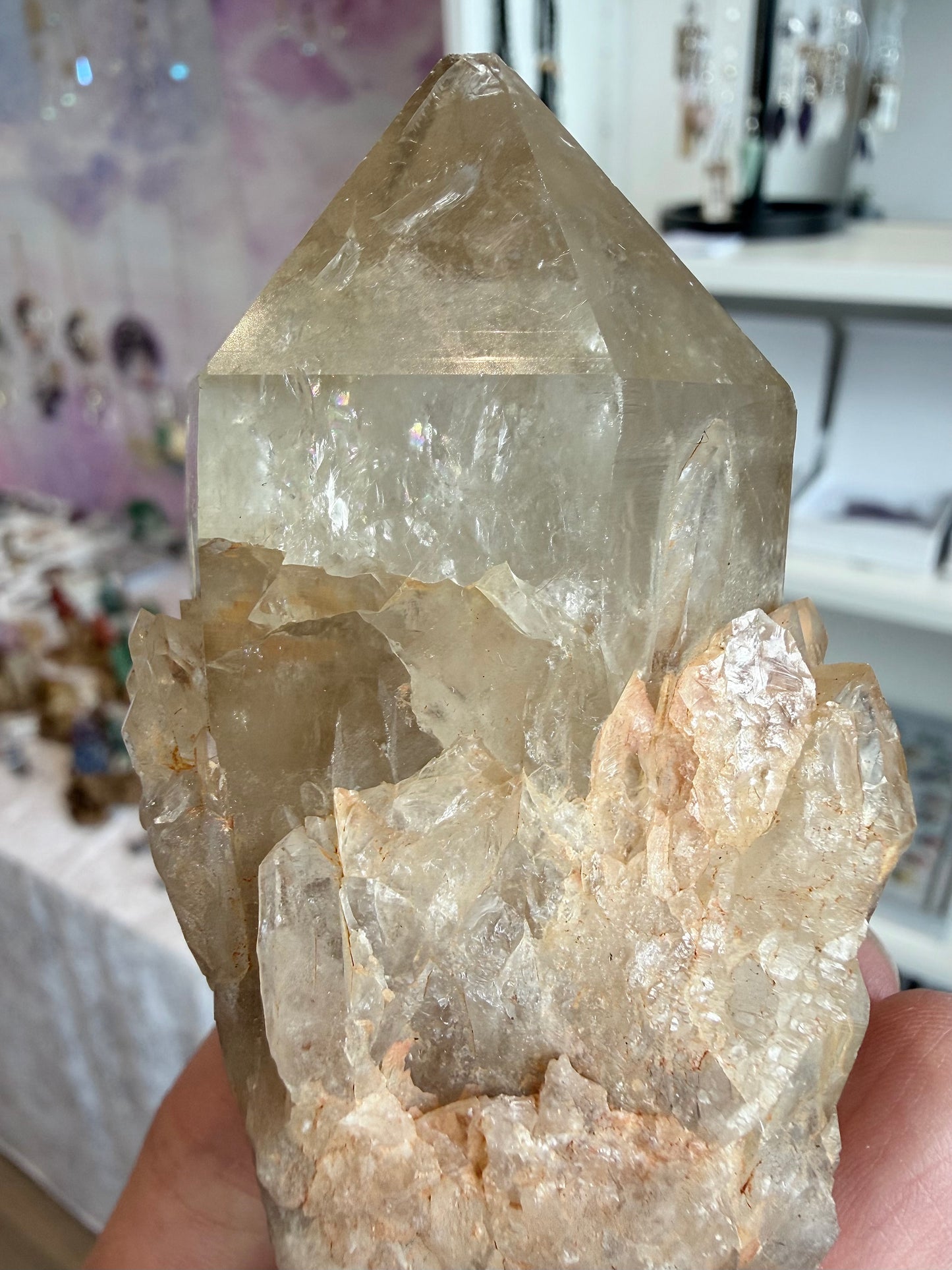 Naturlig citrin fra Kongo (Kundalini citrin)