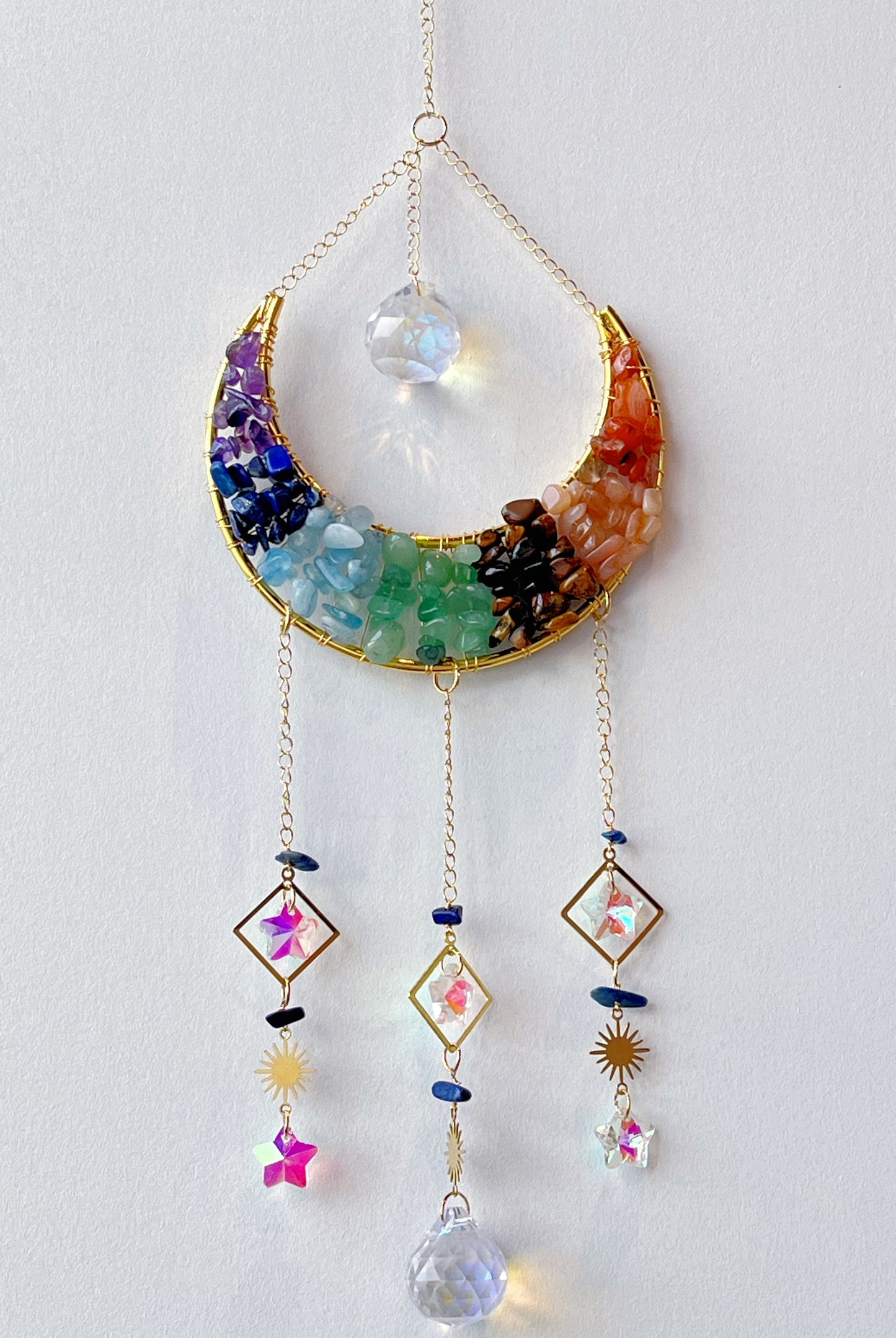 Krystall solfanger, Chakra