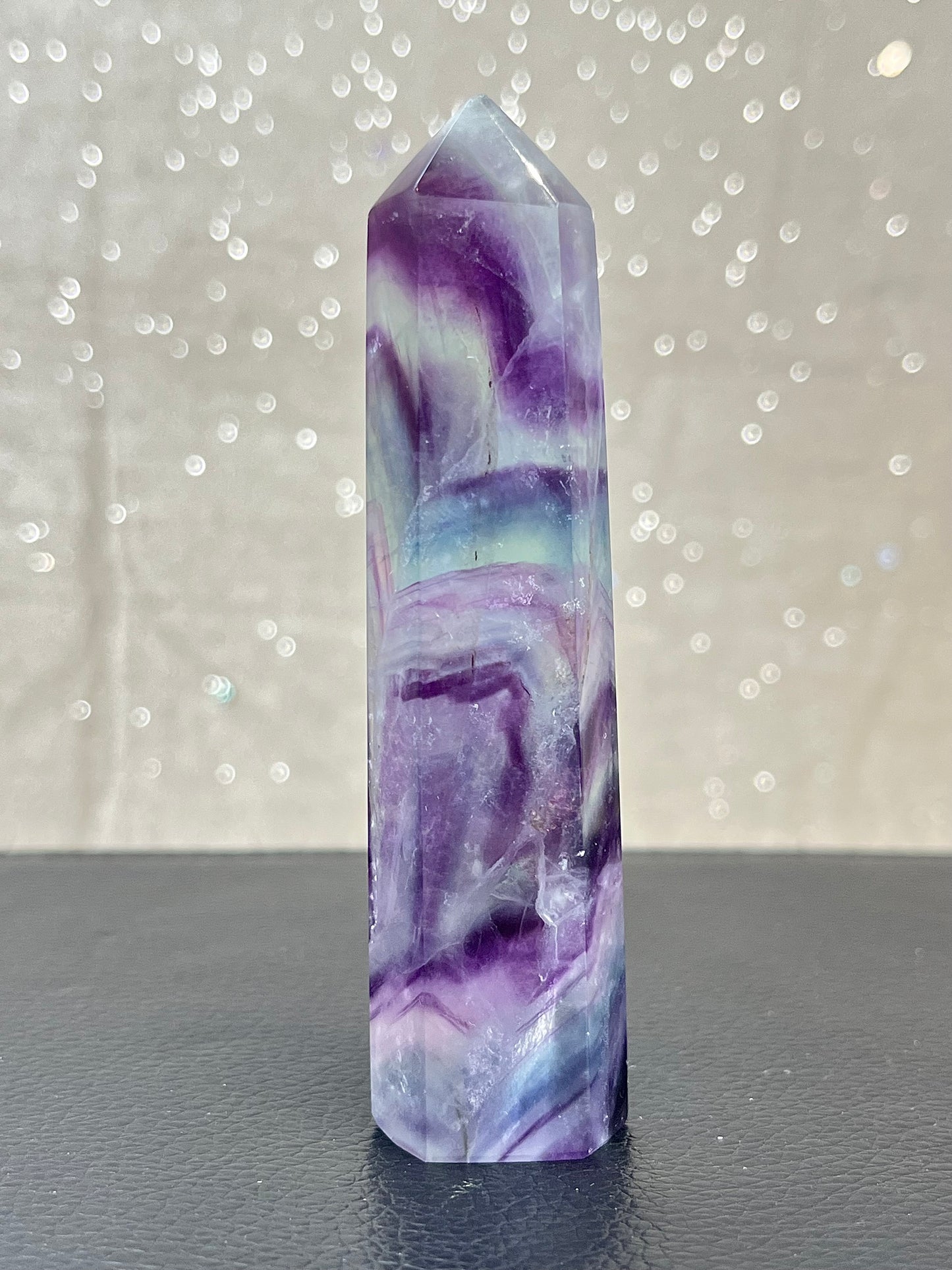 Rainbow Fluorite tower