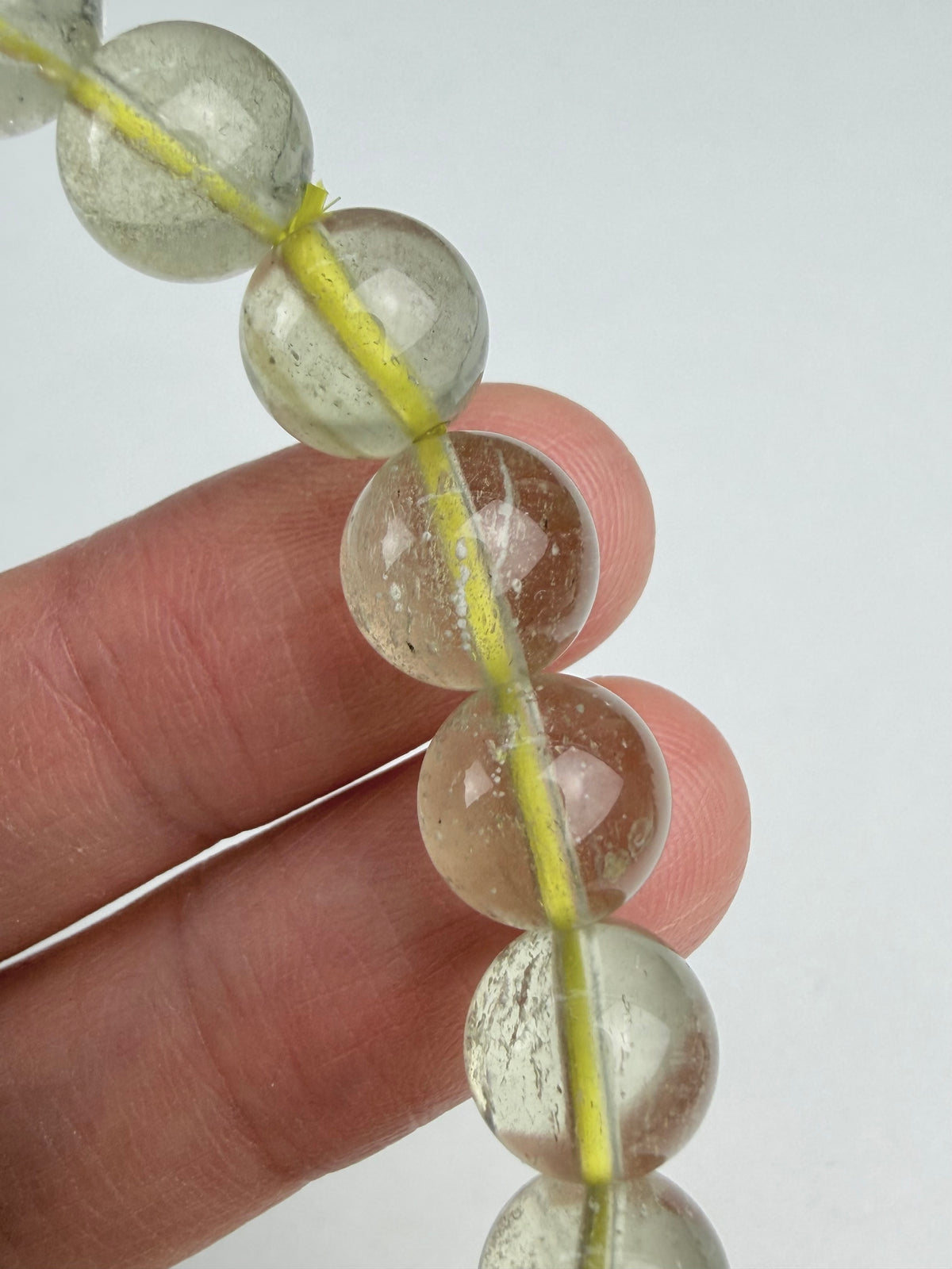 Libyan Desert Glass armbånd 9mm+
