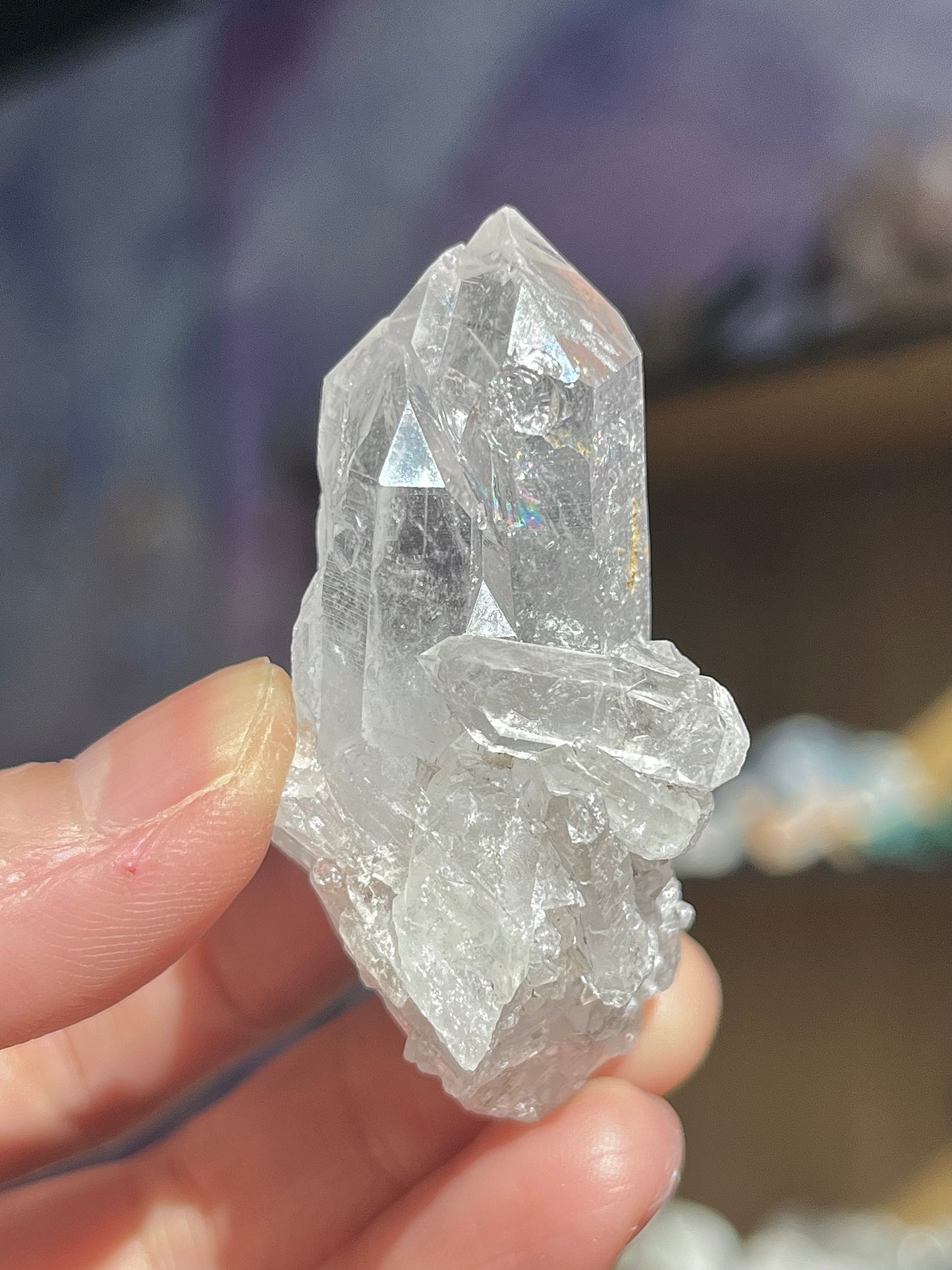 Bergkrystall fra Hashupi Mine (Hashupi-kvarts)