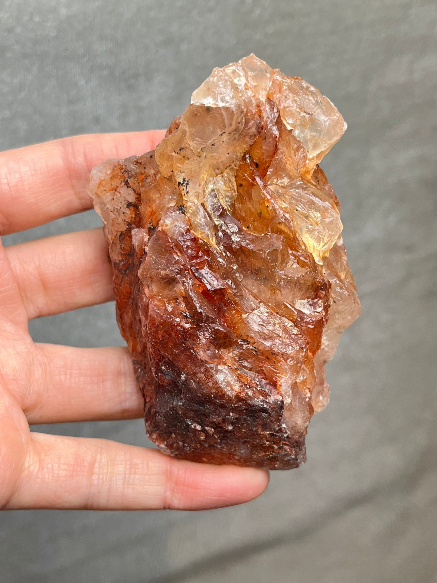 Flammekvarts Rå 70-90mm