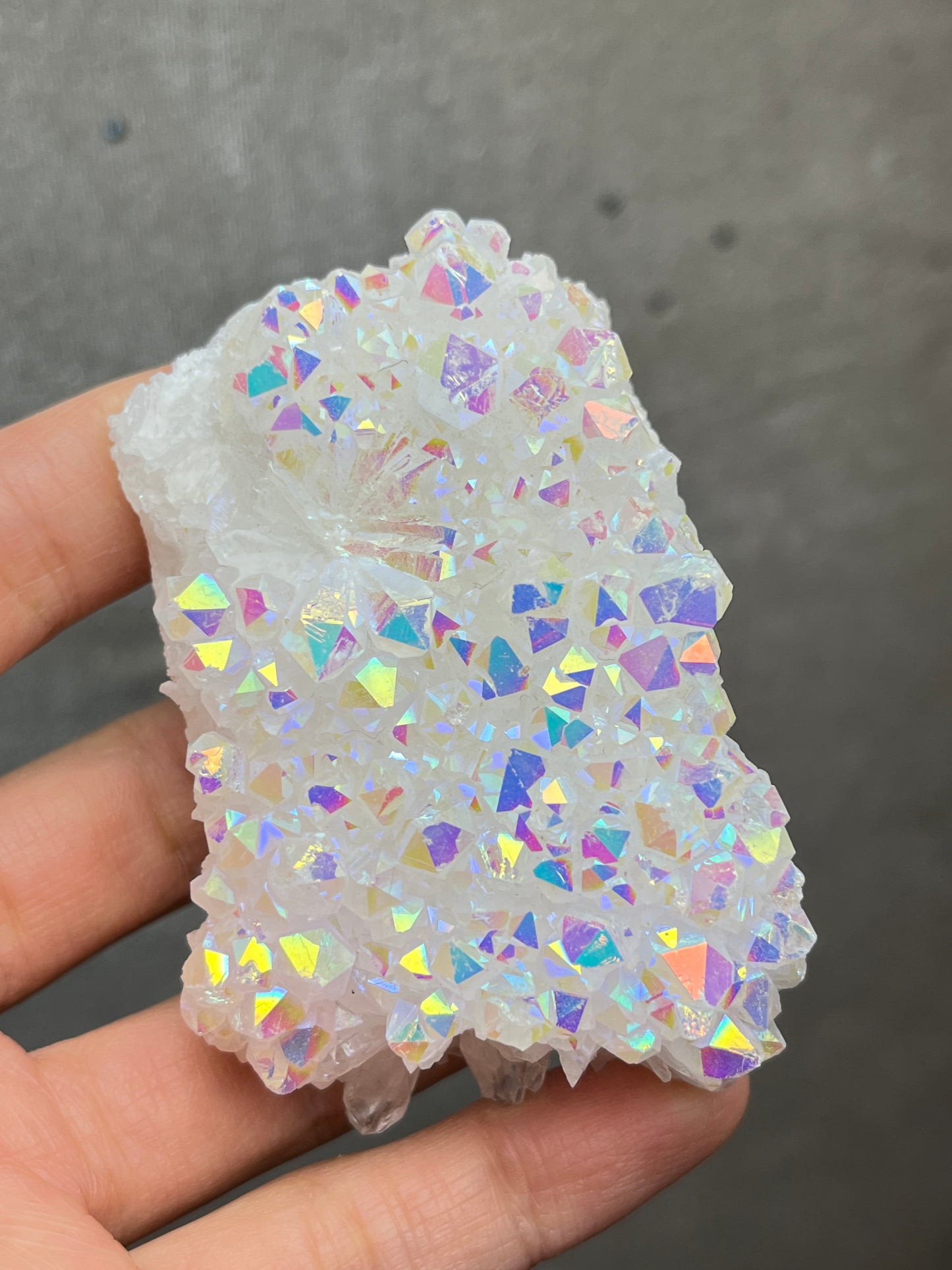 Aurakrystall Gruppe Regnbue