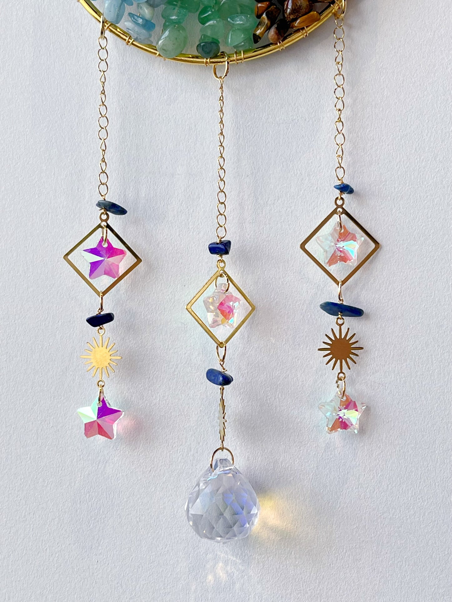 Krystall solfanger, Chakra