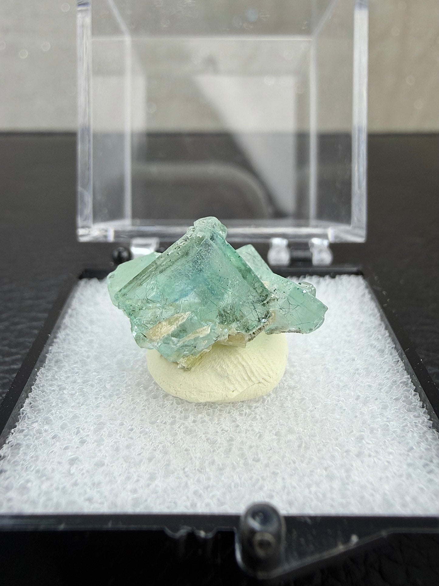 Fluorite with box