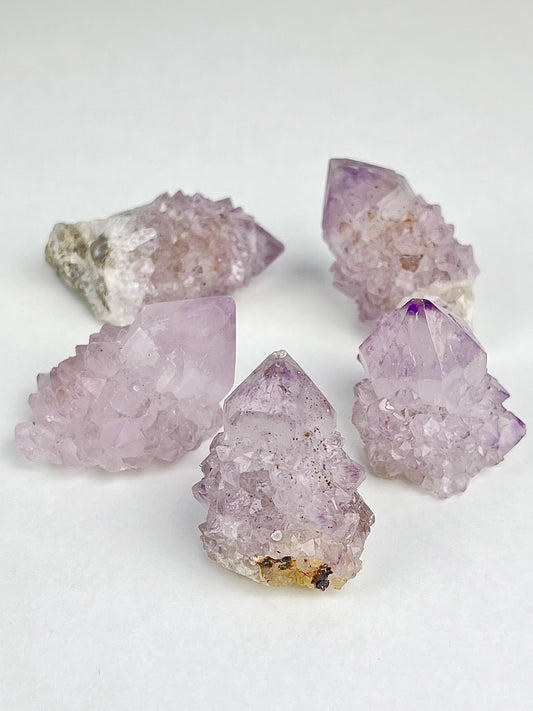 Ametyst kaktuskvarts (spirit quartz)