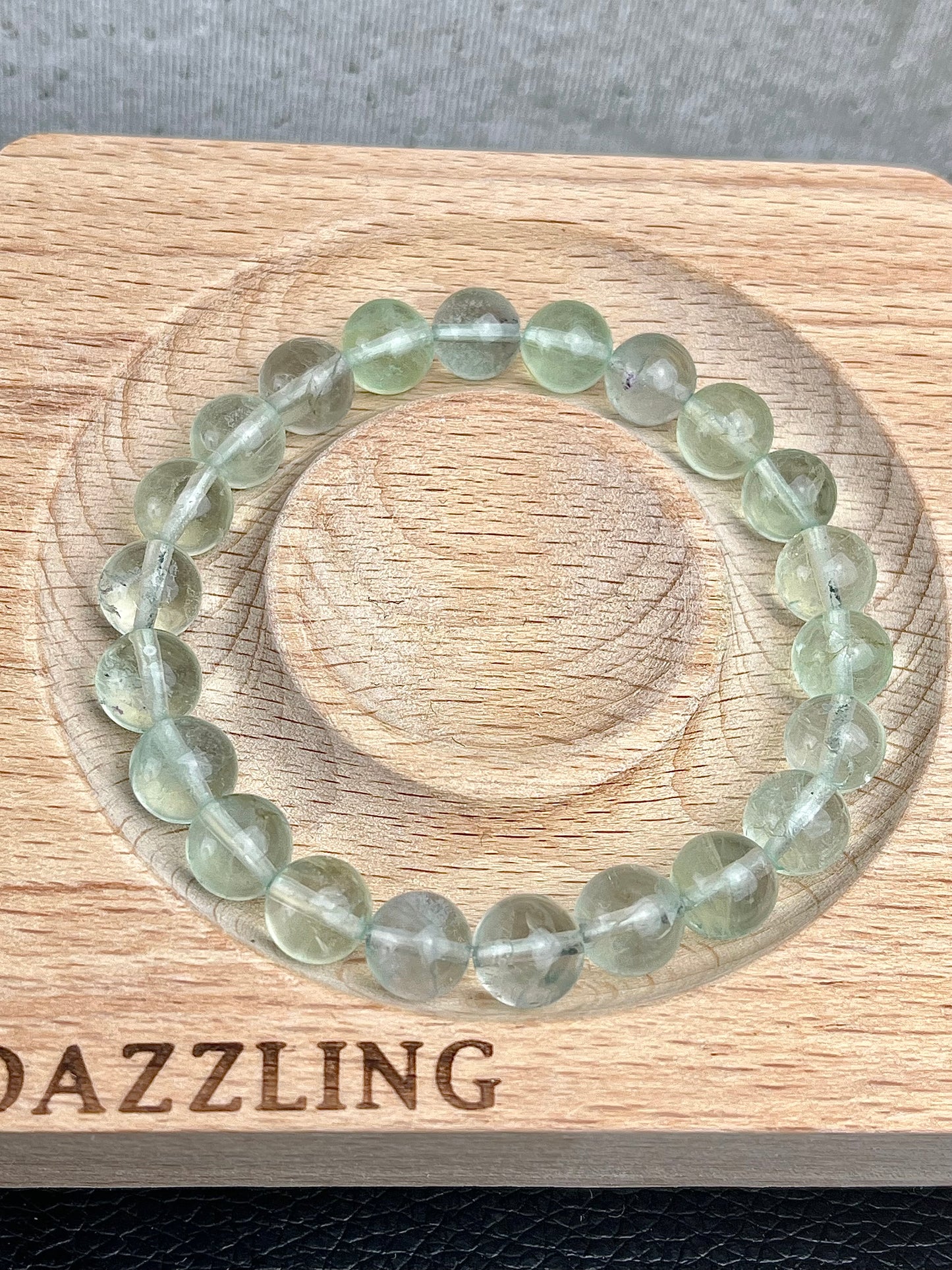 Fluoritt armbånd 8mm+