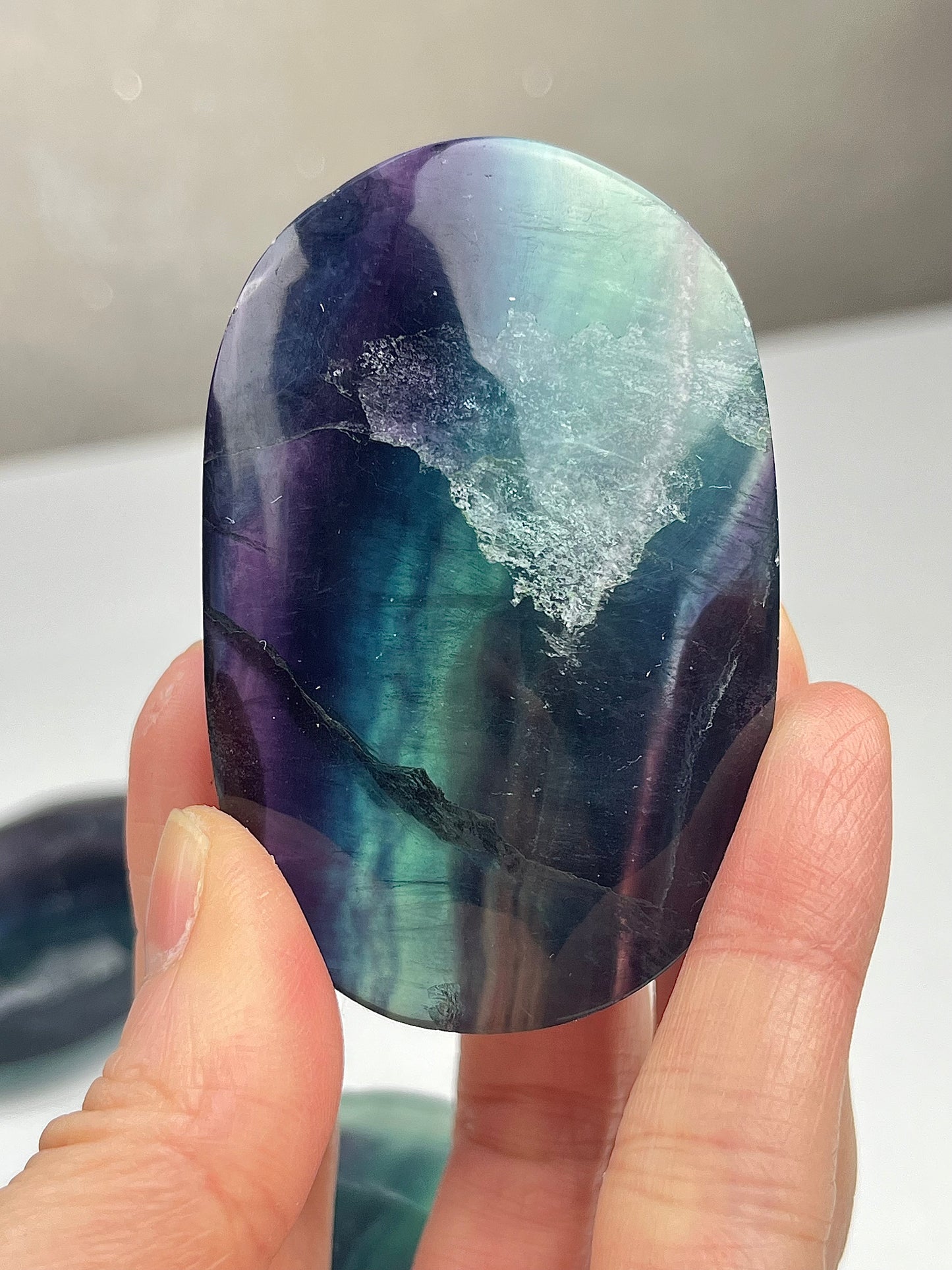 Fluoritt Håndstein