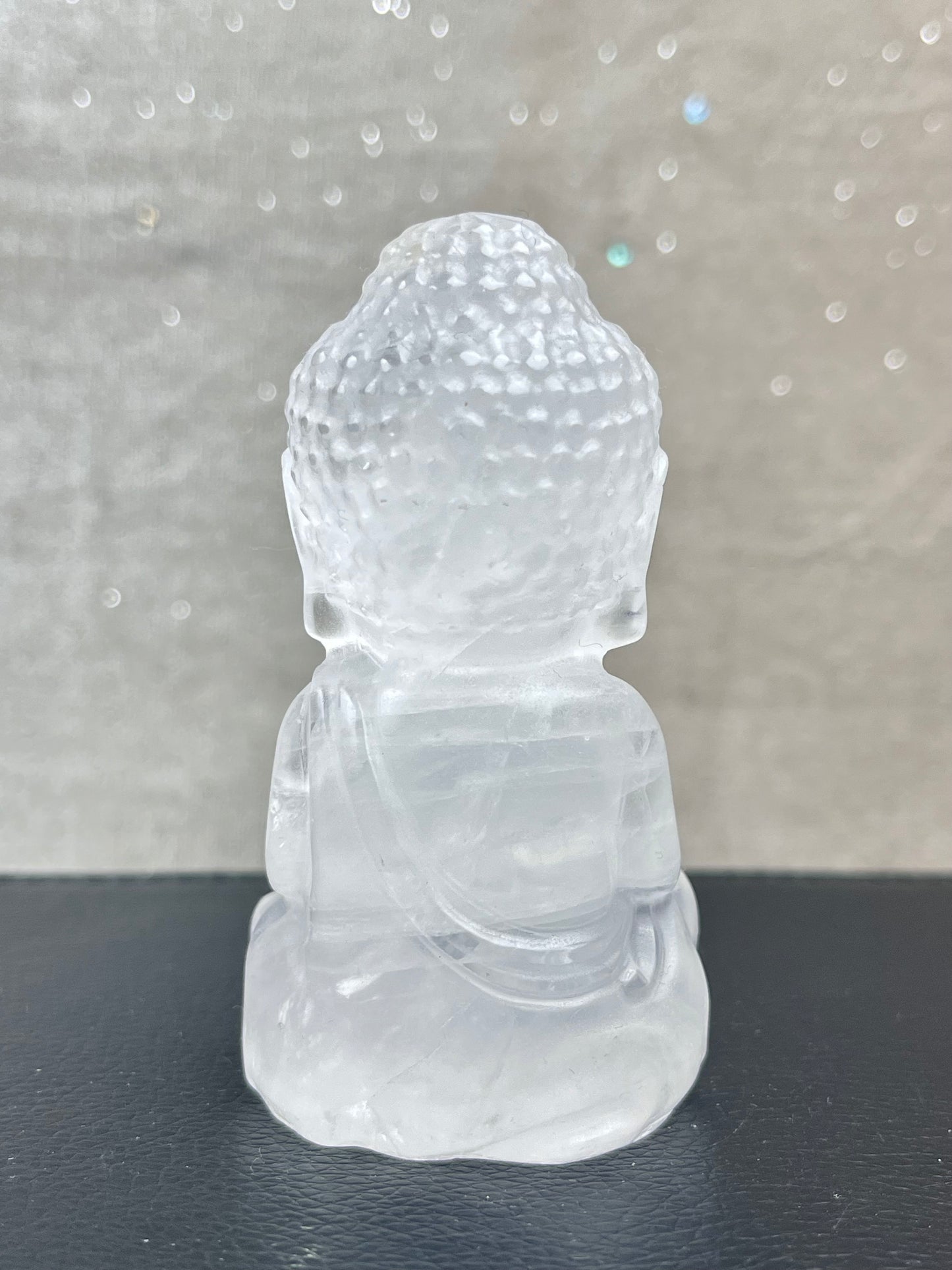 Bergkrystall klarkvarts Buddha