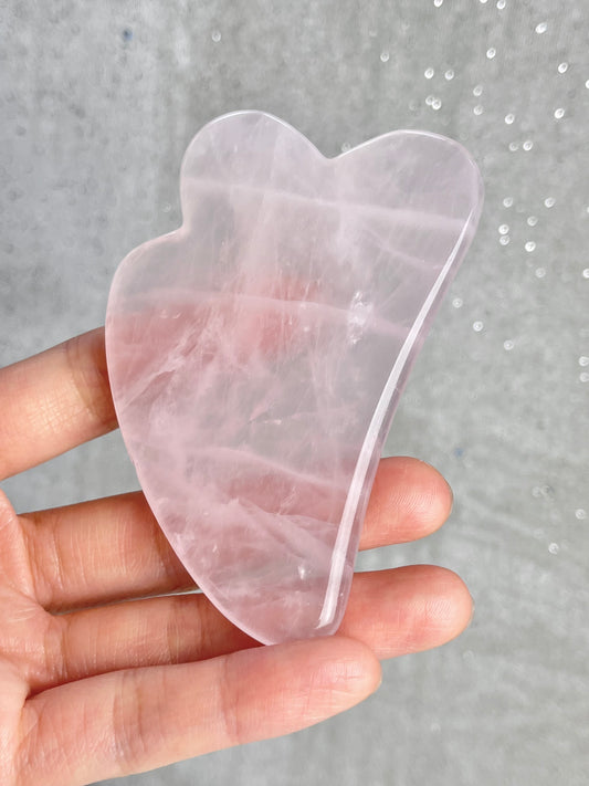 Rosenkvarts Gua Sha