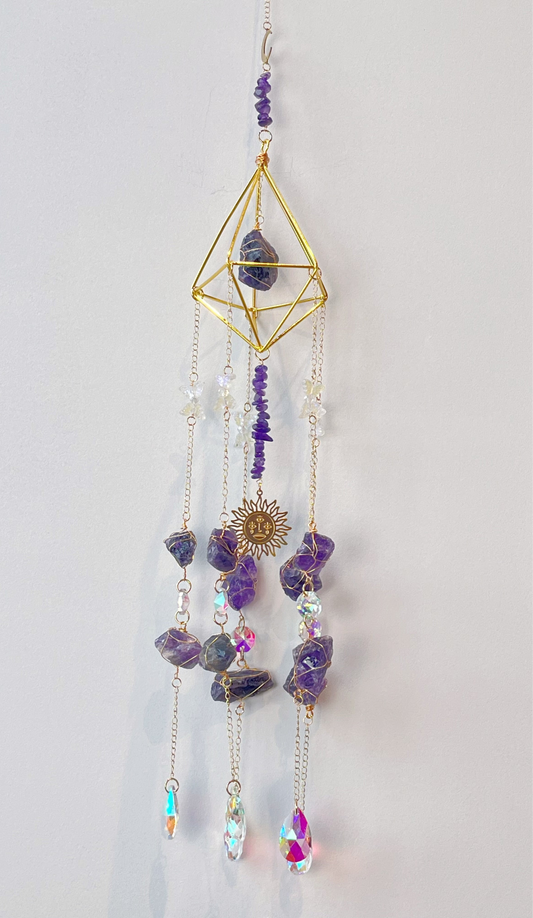 Krystall solfanger, Ametyst