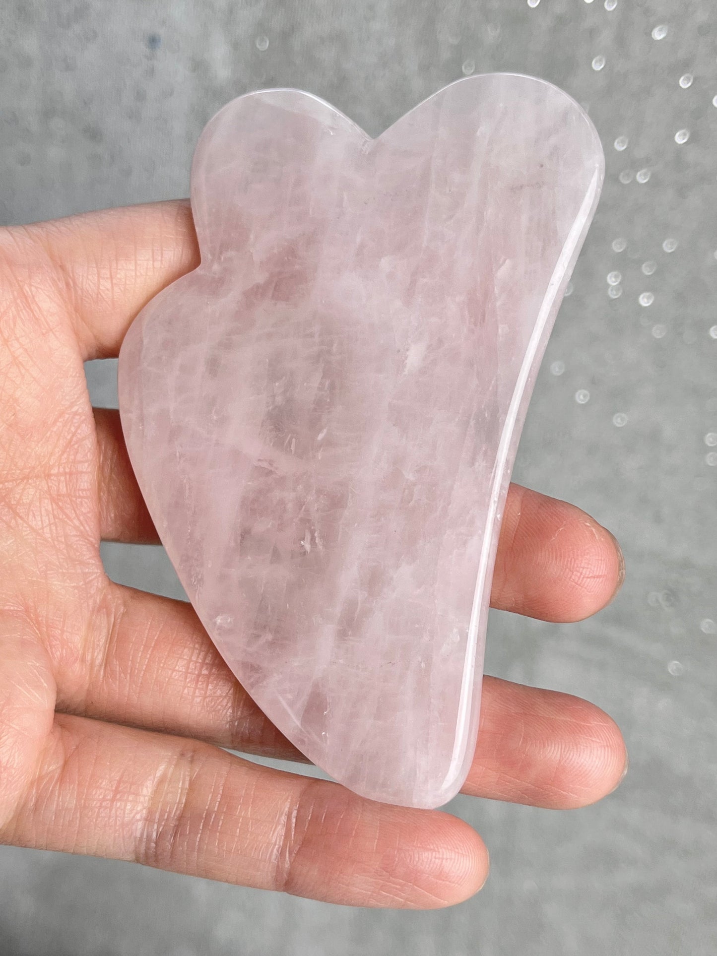 Rosenkvarts Gua Sha