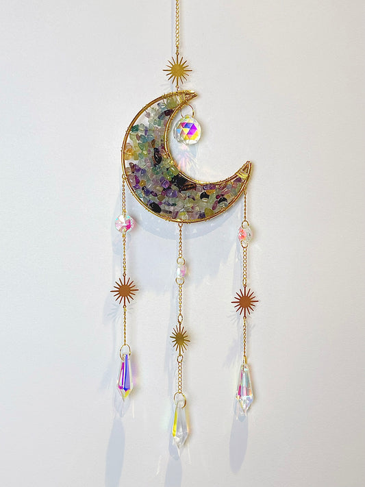 Krystall solfanger, Fluoritt