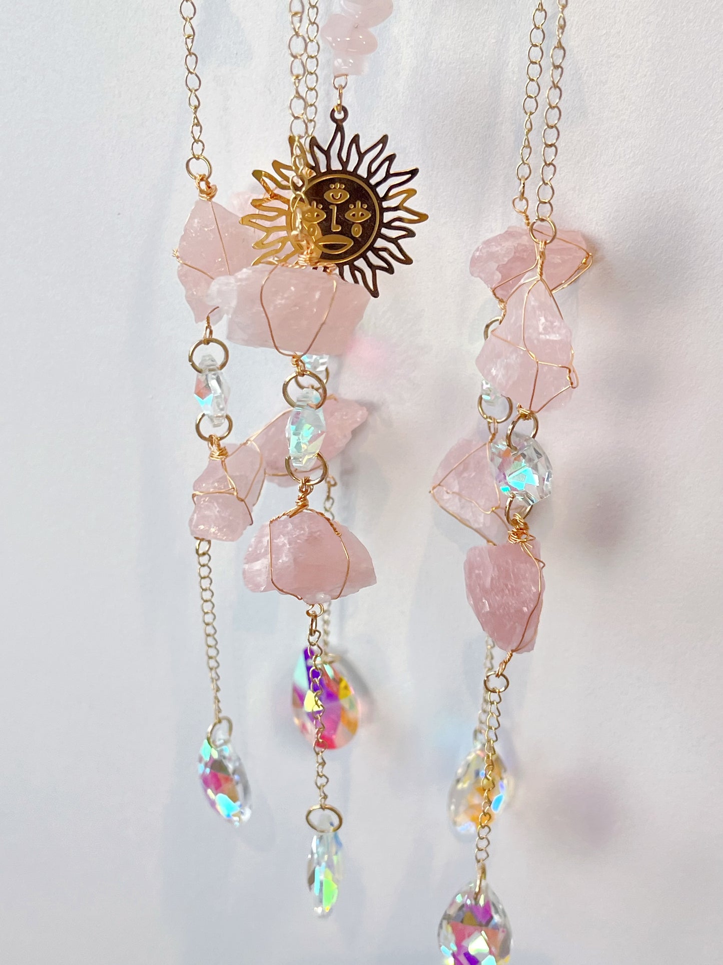 Krystall solfanger, Rosenkvarts