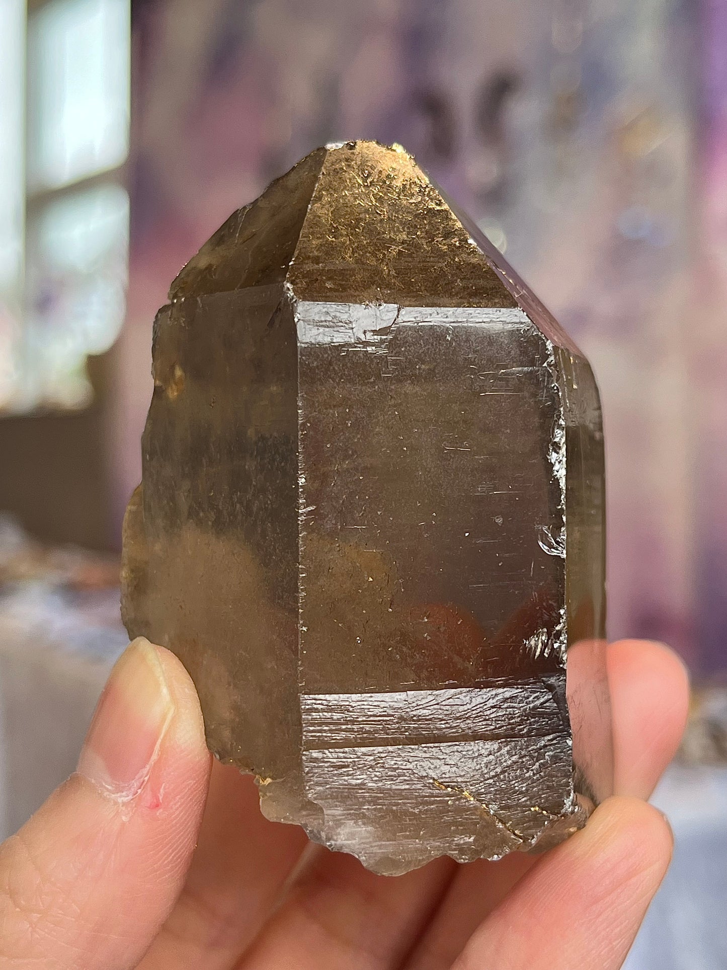 Natural Smoky Quartz Point