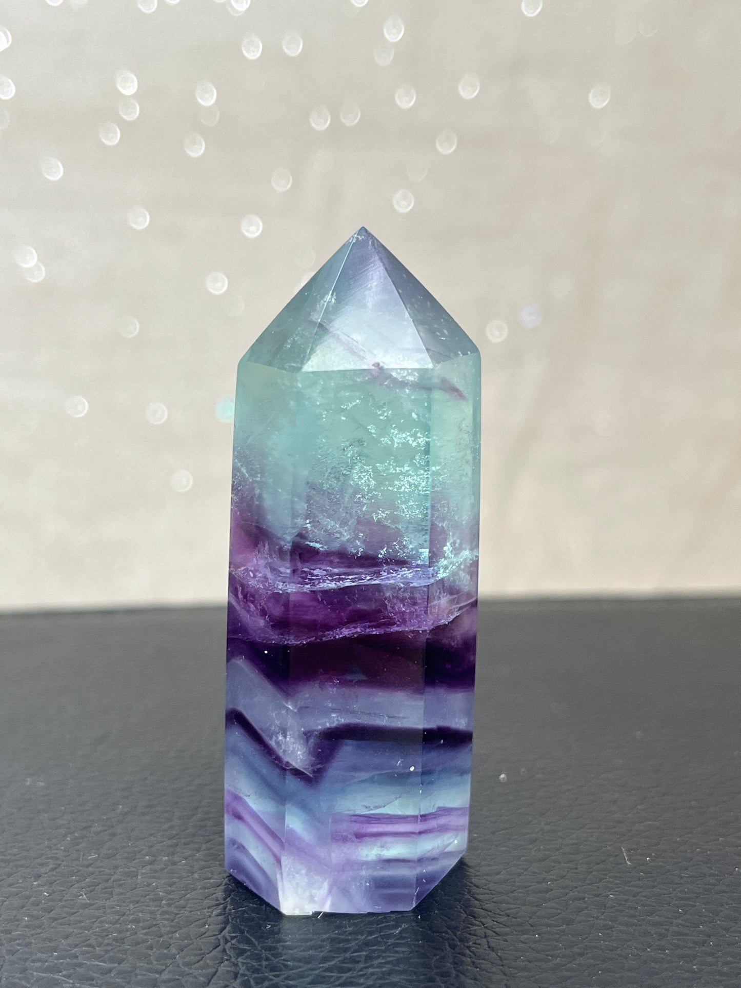 Rainbow Fluorite tower