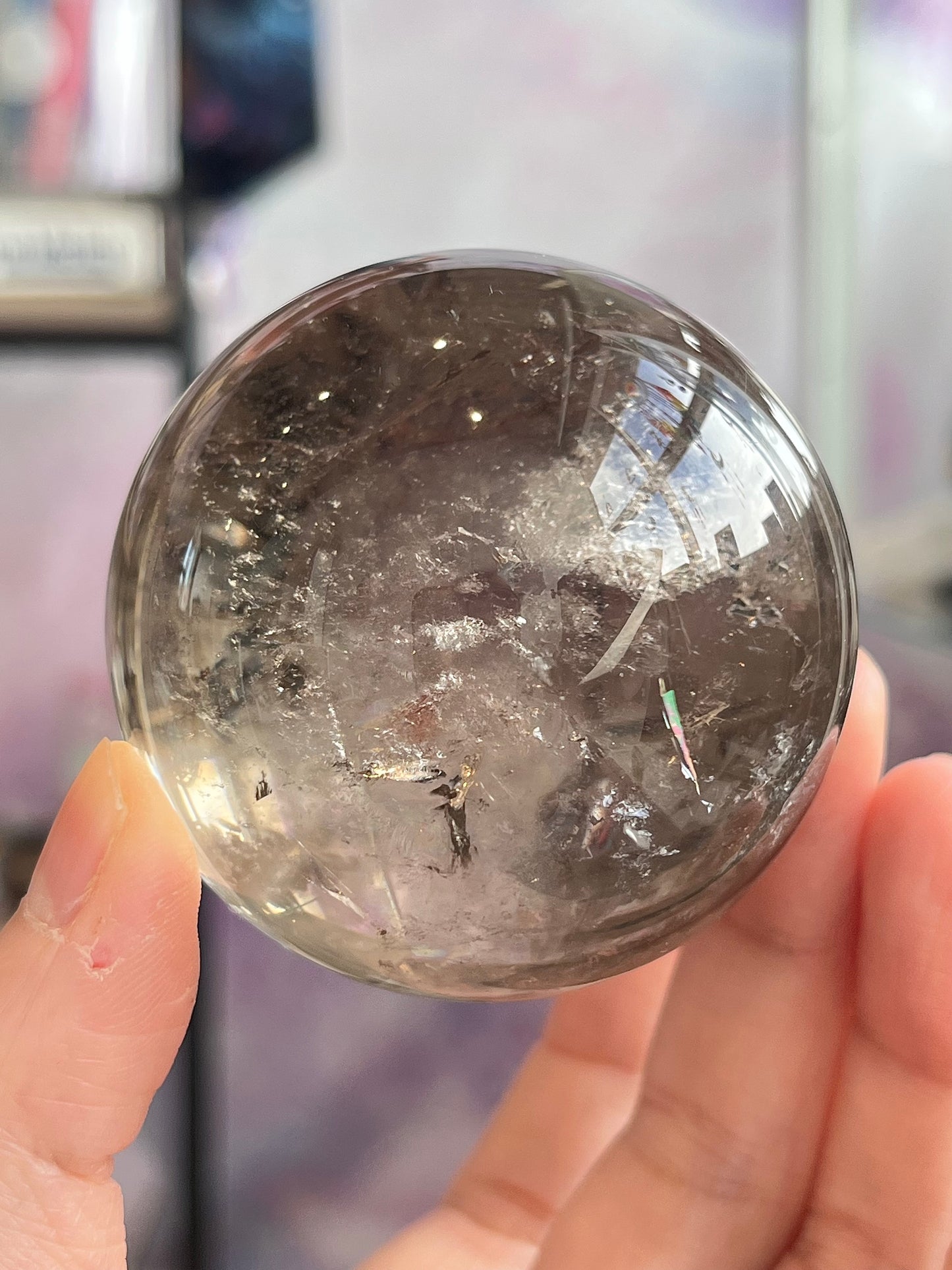 Smoky Quartz Sphere