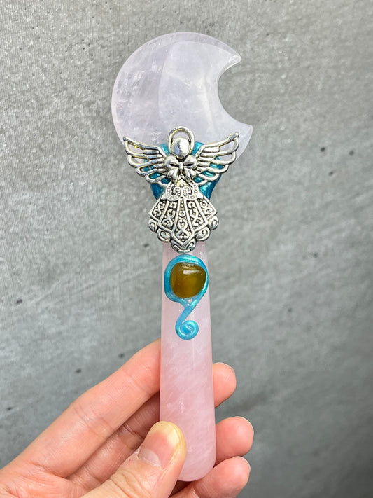 Krystall tryllestav, Rosenkvarts