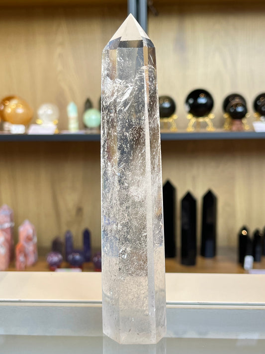 Bergkrystall klarkvarts tårn