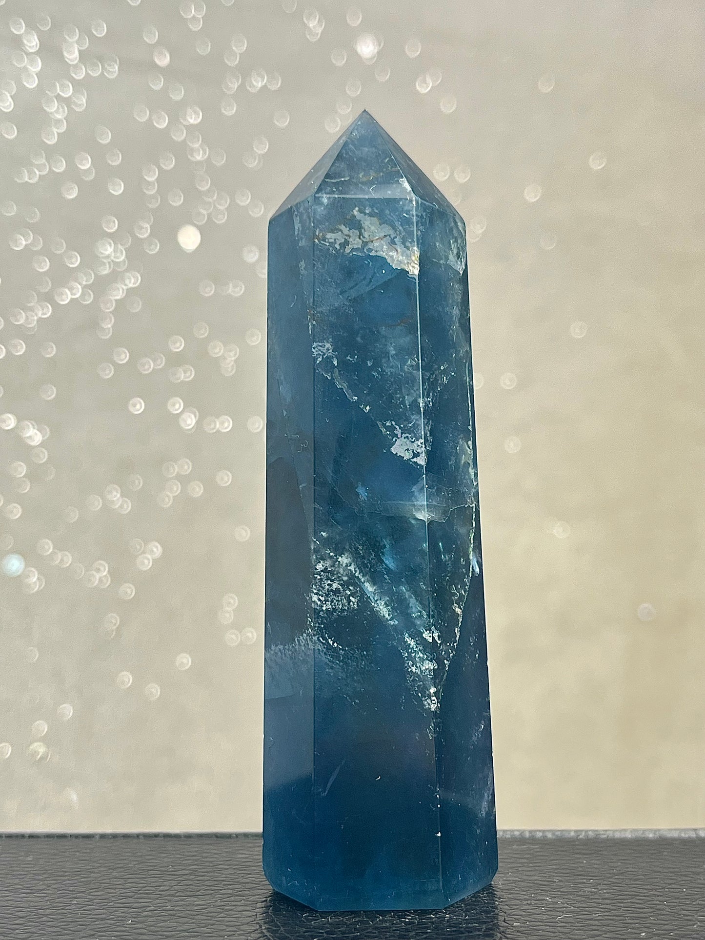 Blågrønn Fluoritt tårn