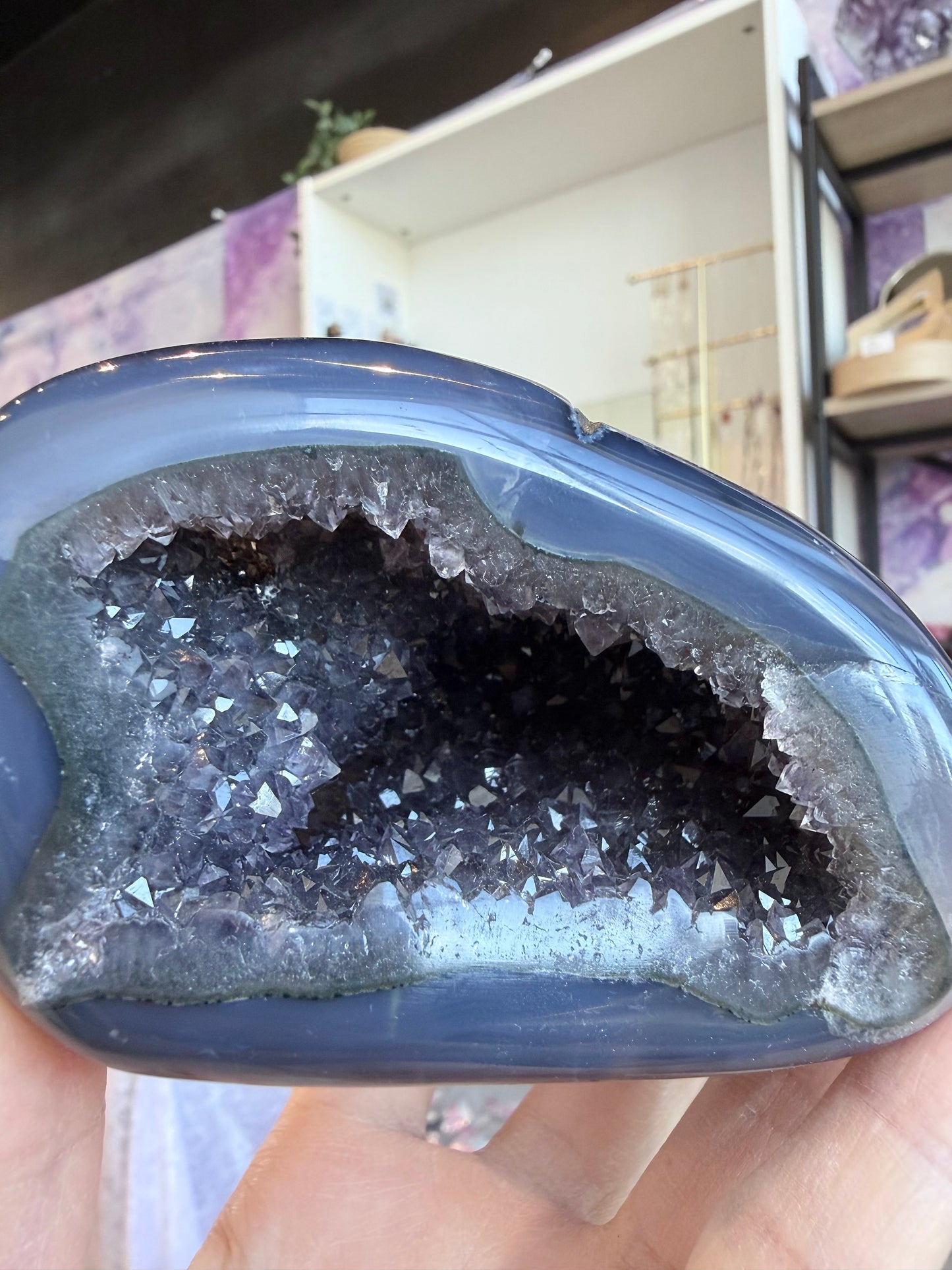 Ametyst geode