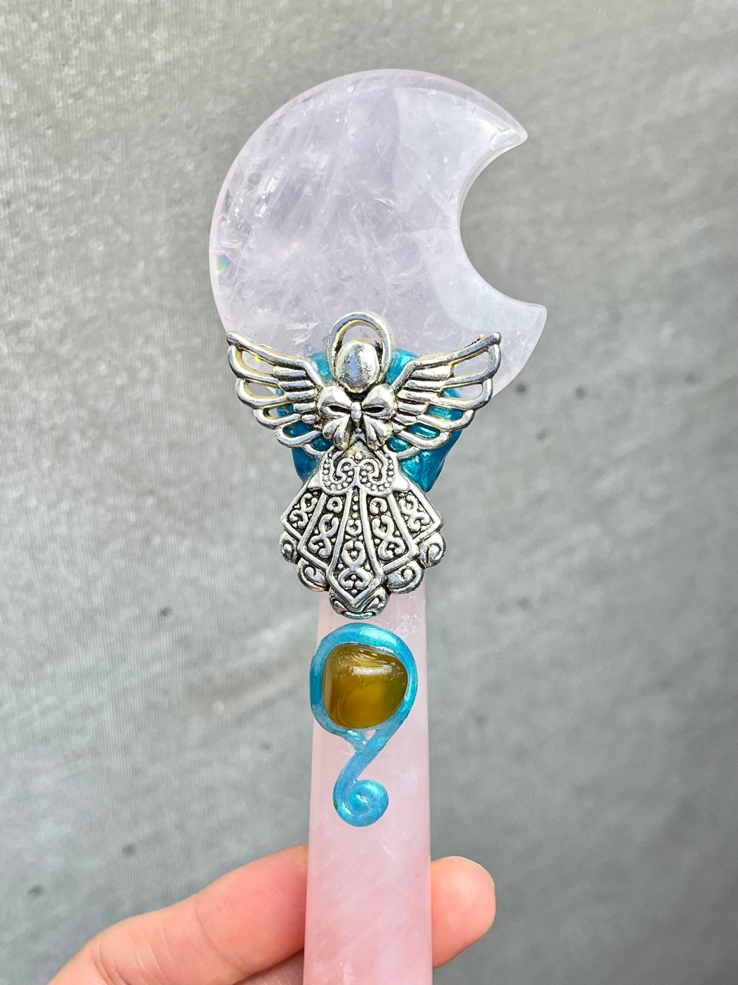 Krystall tryllestav, Rosenkvarts