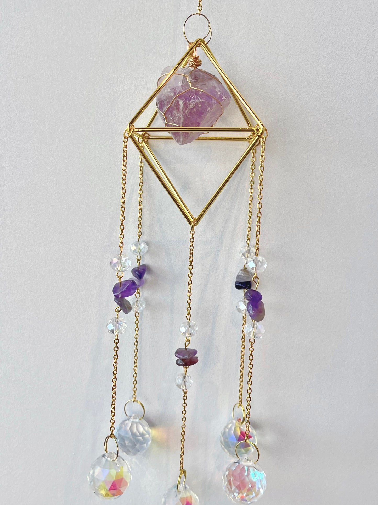 Krystall solfanger, Ametyst