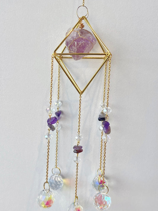 Krystall solfanger, Ametyst