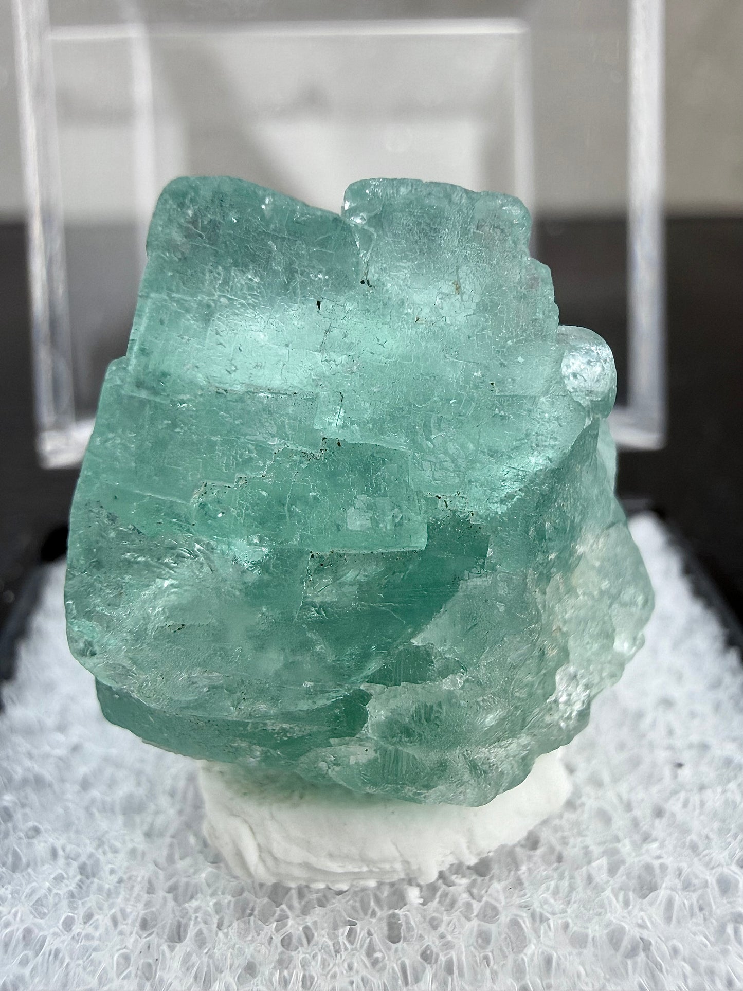 Fluorite with box