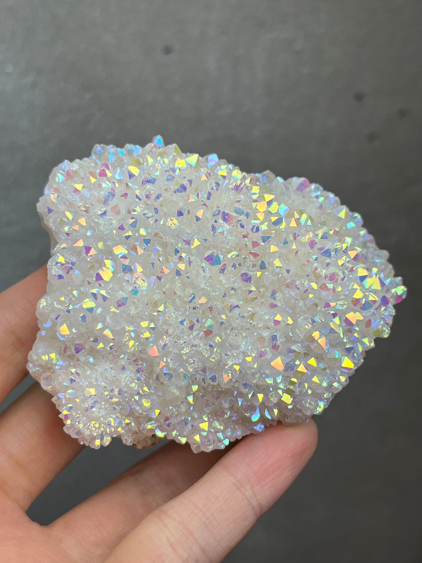 Aurakrystall Gruppe Regnbue