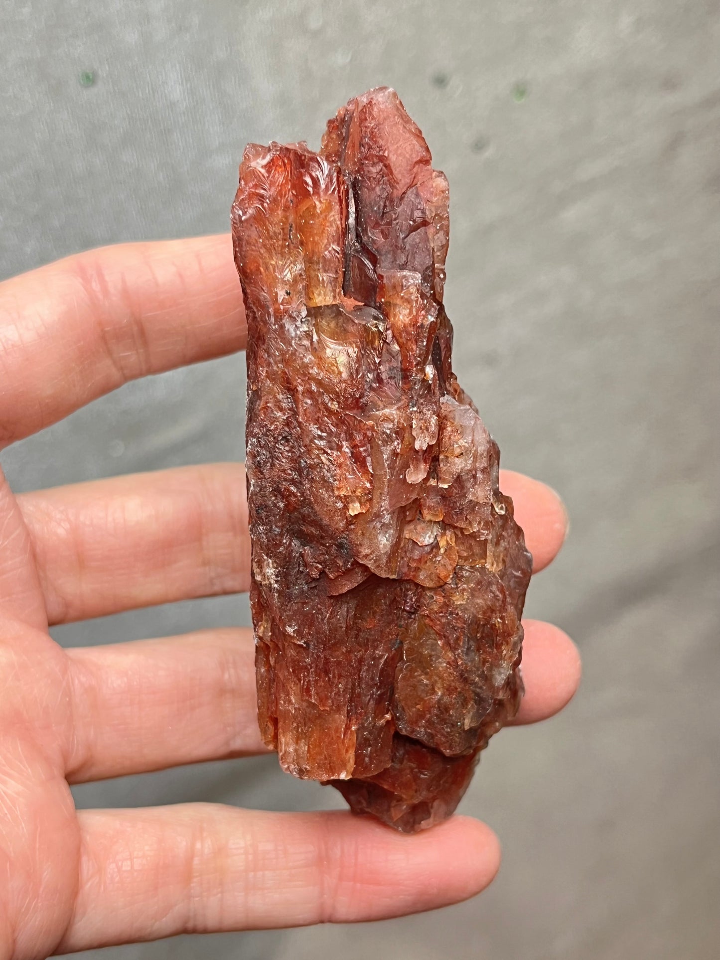 Flammekvarts Rå 70-90mm