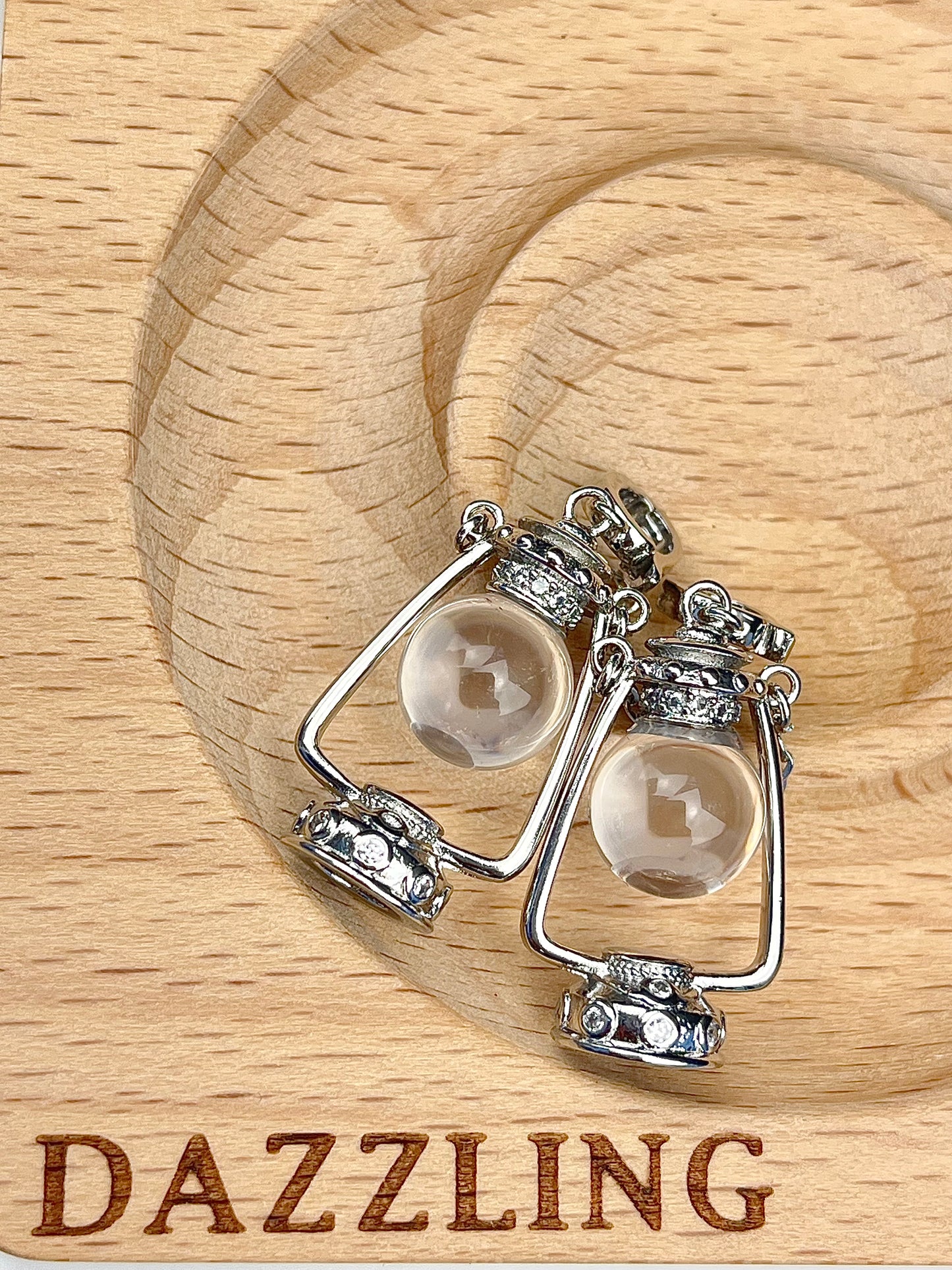 Rock Crystal Clear Quartz Pendant