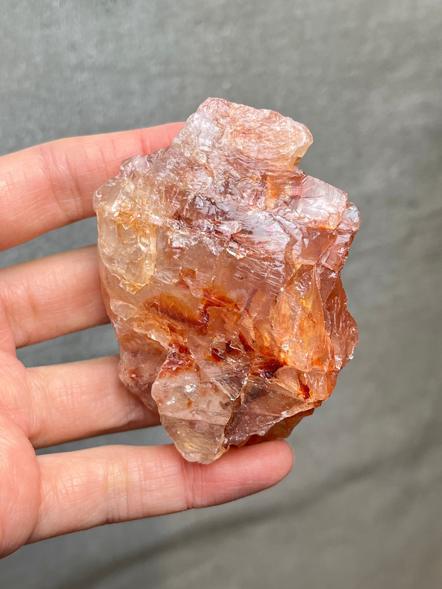 Flammekvarts Rå 70-90mm