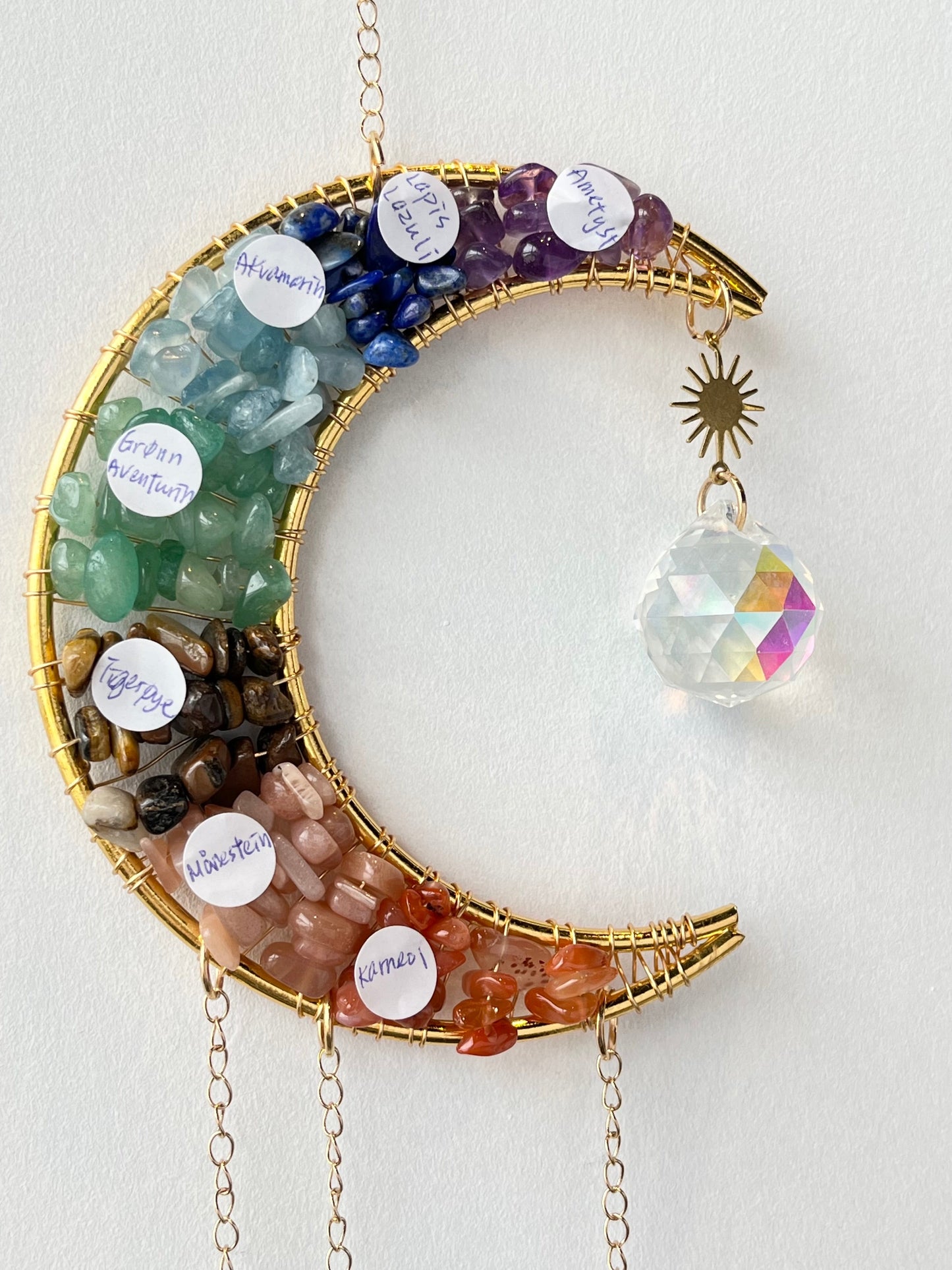 Krystall solfanger, Chakra