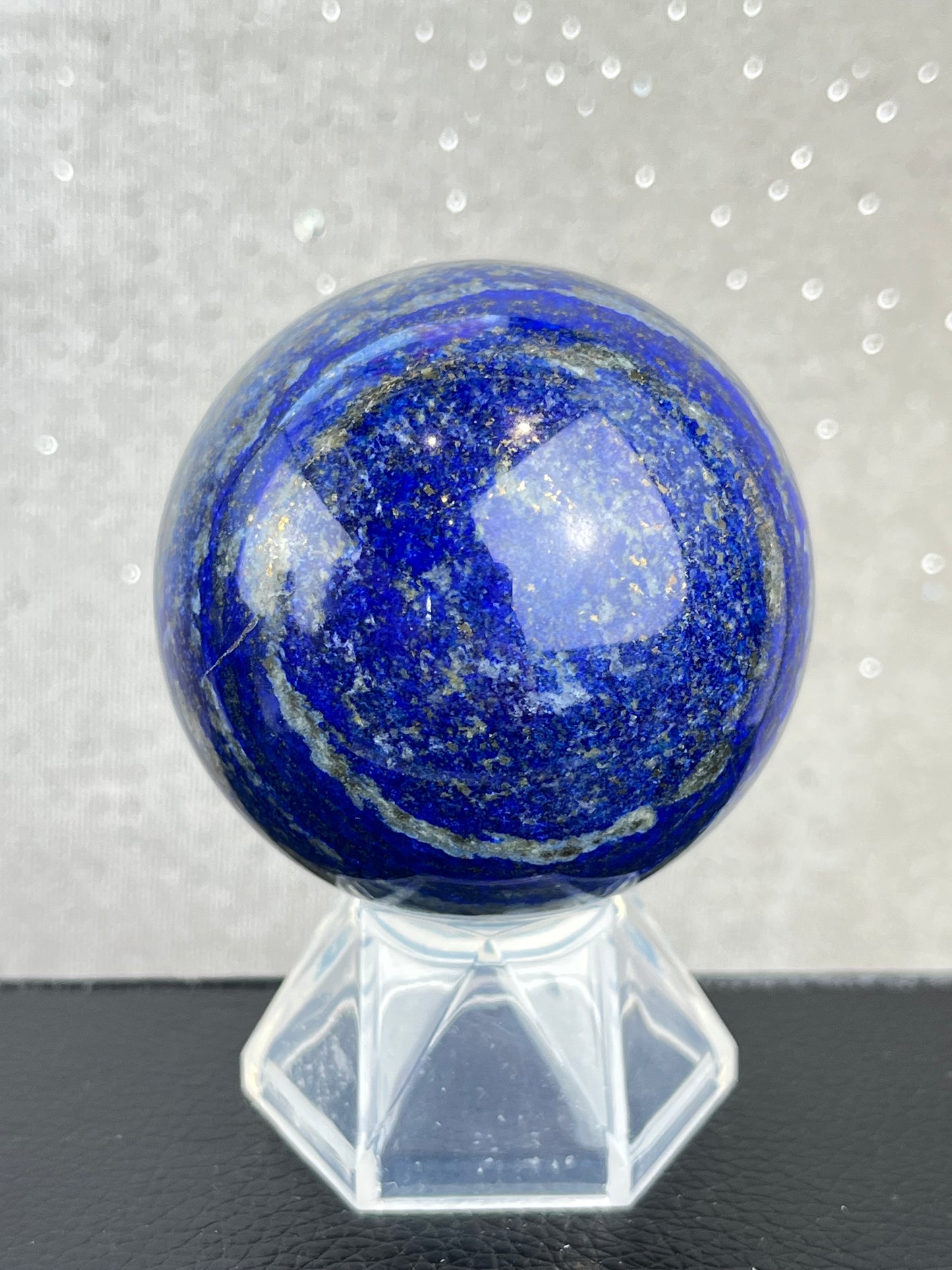 Lapis lazuli sphere