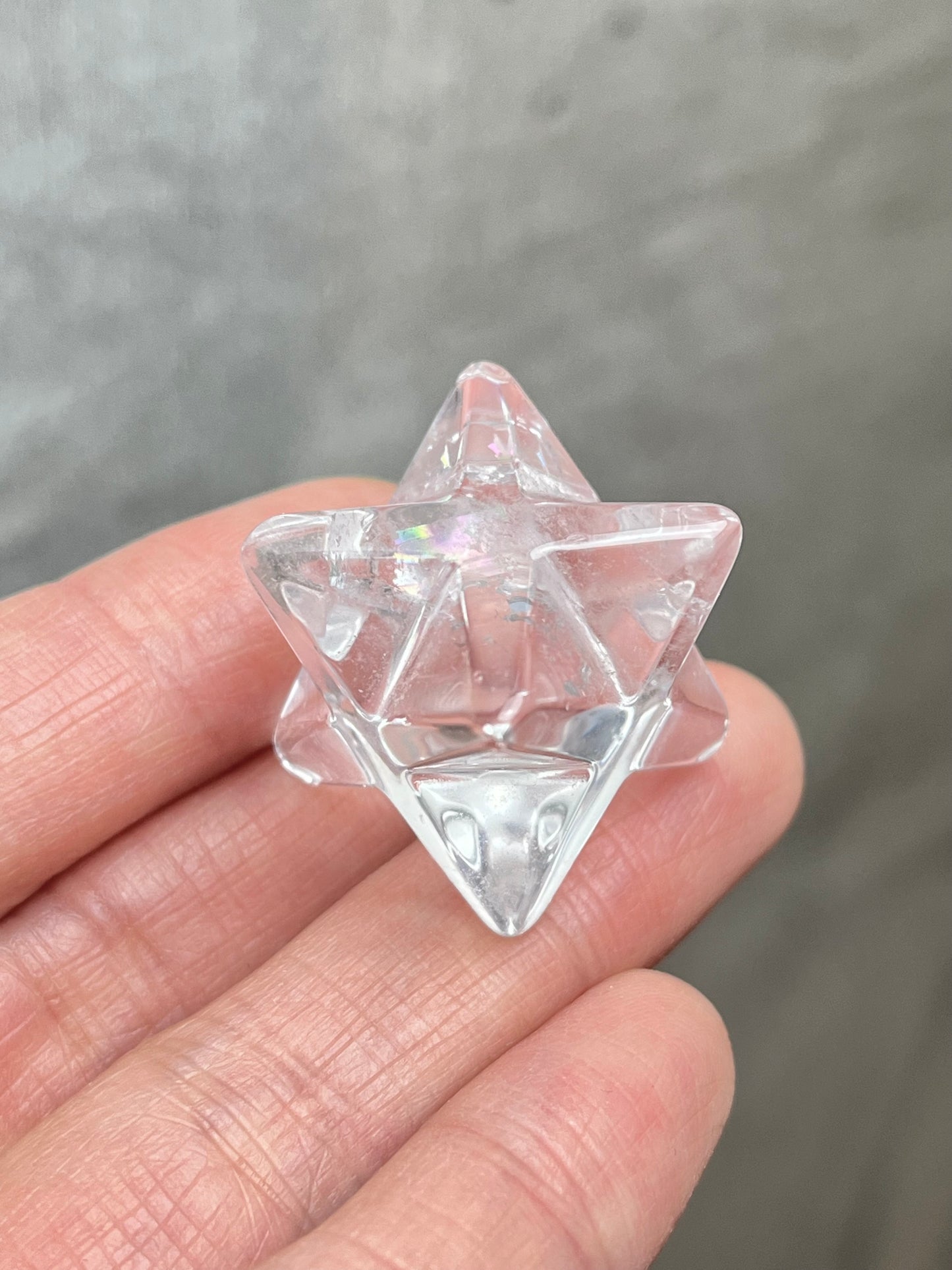 Clear Quartz Crystal Merkaba